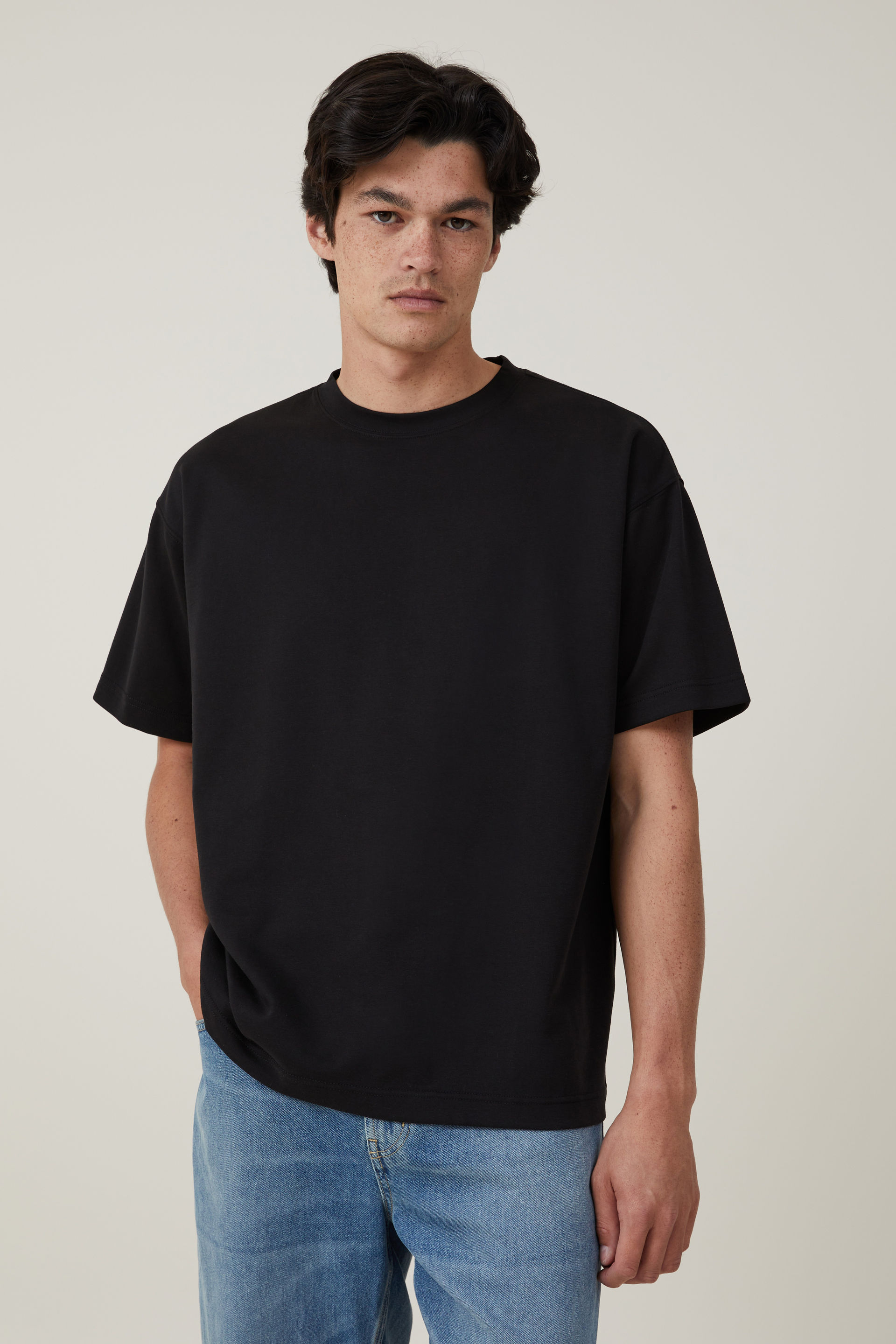 Cotton On Men - Hyperweave T-Shirt - Black