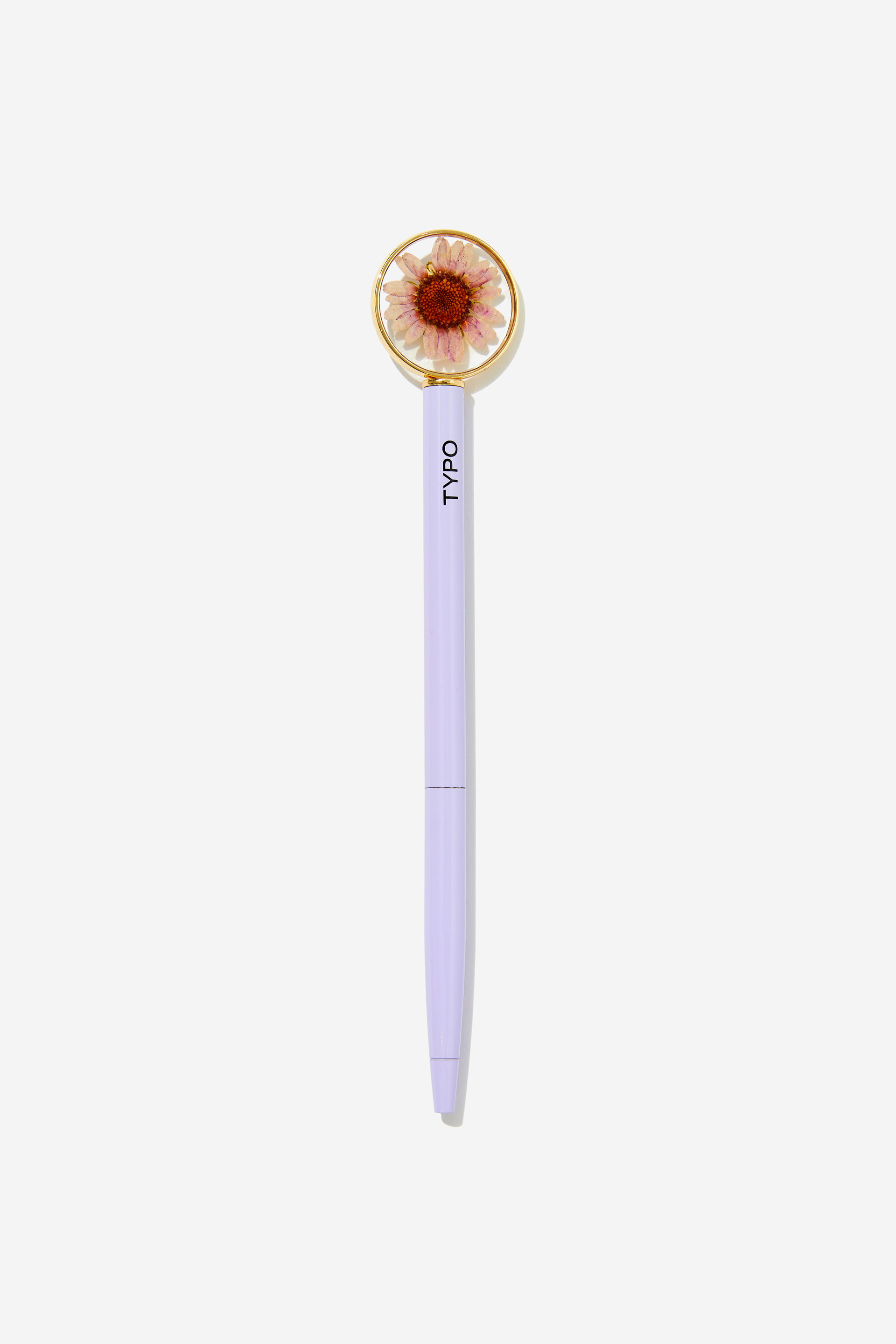 Typo - Trapped Flower Pen - Soft lilac