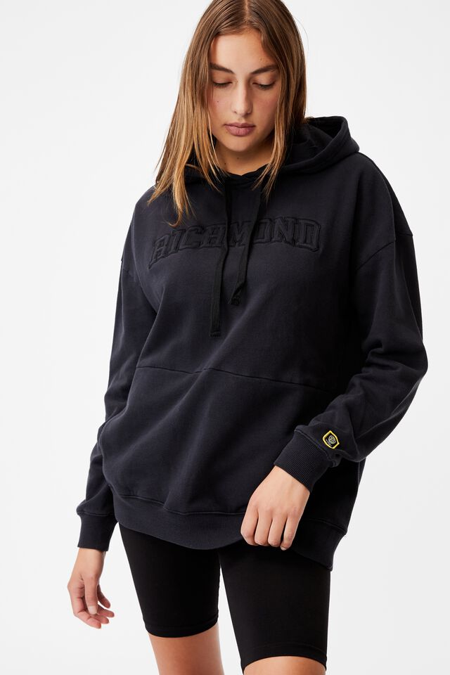 Afl Womens Embroidered Pocket Hoodie, RICHMOND