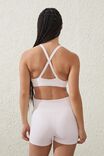 Ultra Luxe Strappy Back Crop, POSIE PINK - alternate image 3