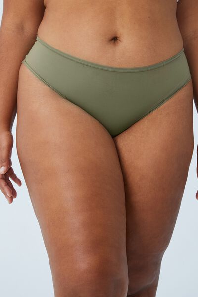 Curve The Flexi G String Brief, OLIVE OIL