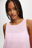 The Essential Beach Mini Dress, WASHED PALE PINK - alternate image 2