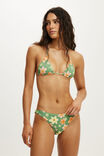 Full Bikini Bottom, BOHO TROPICAL FLORAL JADE - example image 5