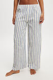 Relaxed Pocket Beach Pant, BLUE/NATURAL STRIPE - alternate image 2