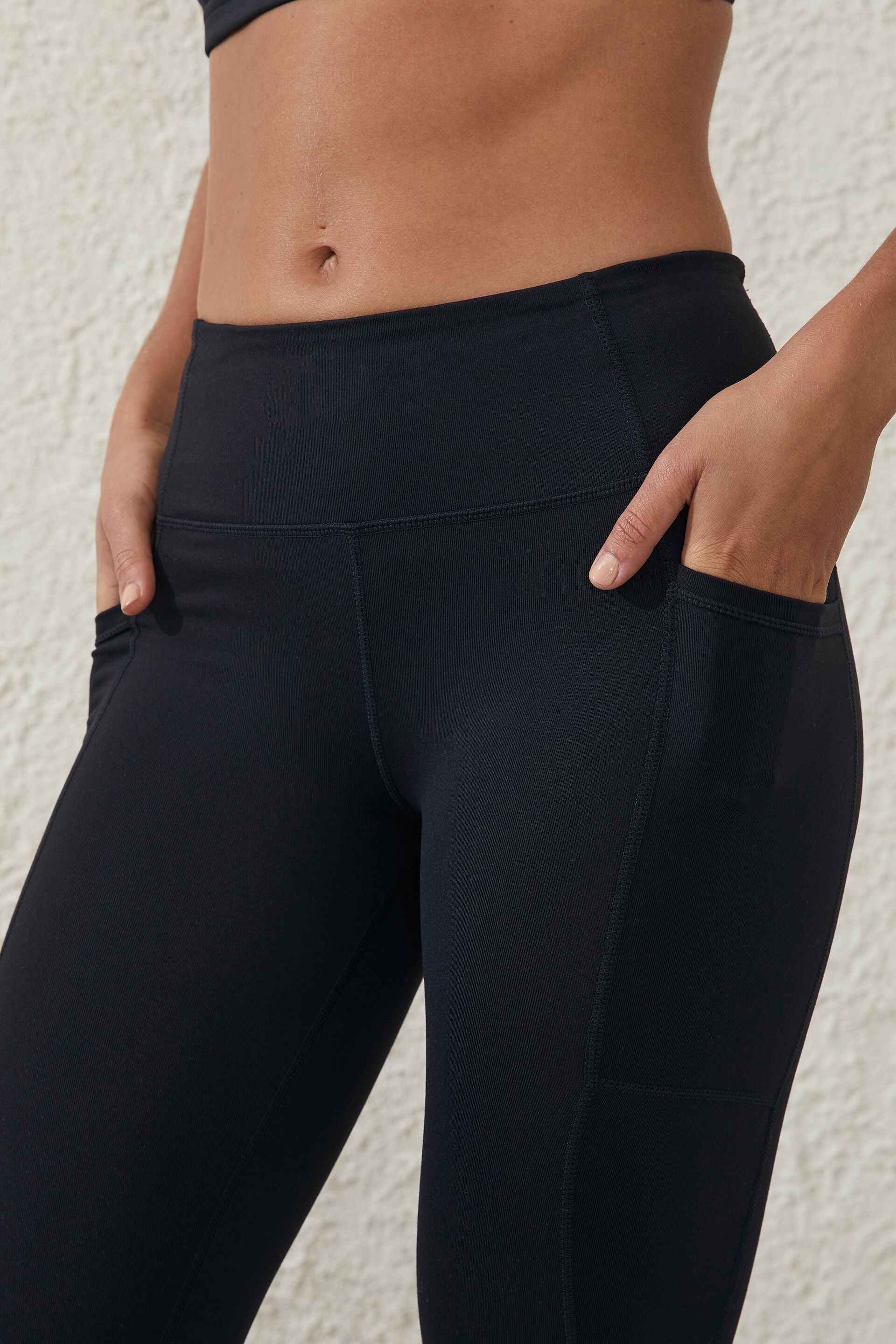 Buy BALEAF Women's Knee Length Cotton Capri Leggings with Pockets, High  Waisted Casual Summer Yoga Workout Exercise Pants Online at desertcartINDIA