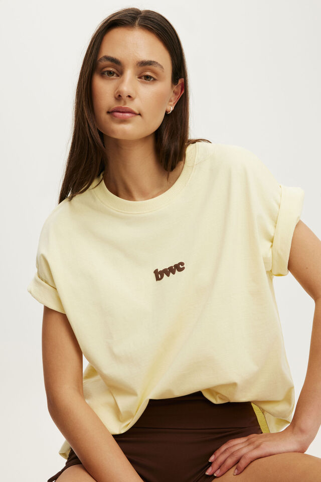 Active Graphic Tee, LEMON ICING/RETRO BOUNCE