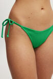 Slider Triangle Bikini Top, PALM LEAF CRINKLE - alternate image 2
