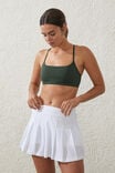 Saia - Ultra Soft Pleat Skirt, WHITE - vista alternativa 4