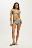 String Triangle Bikini Top, CAMO SHIMMER - example image 4