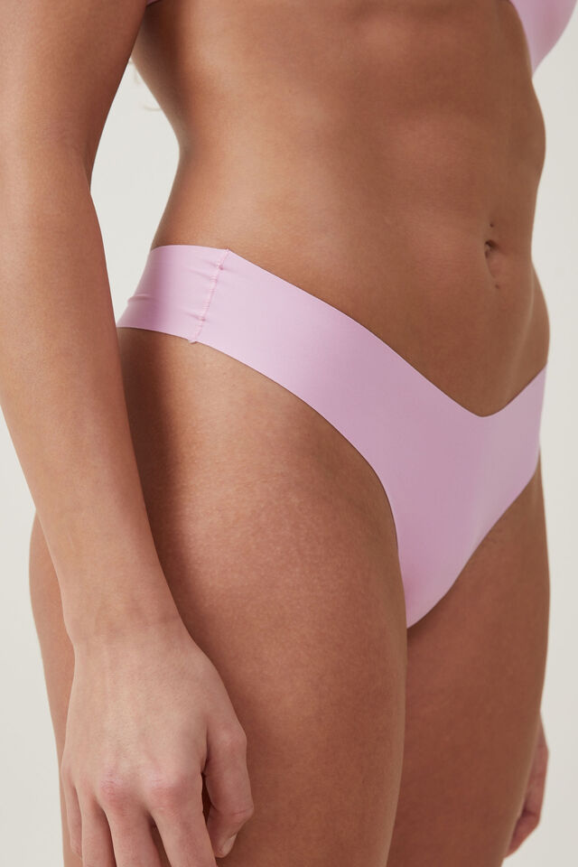 The Invisible Thong Brief, PINK FROSTING