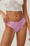 Stretch Lace G String Brief, DIGITAL ORCHID - alternate image 2