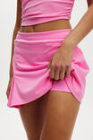 Ultra Soft Fitted Pleat Skirt, MILLENNIAL PINK - alternate image 2