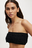 Rara Ruffle Bandeau, BLACK - example image 2
