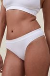 Seamless Hipster Cheeky Brief, WHITE - alternate image 2