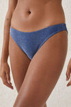Full Bikini Bottom, LAPIS BLUE METALLIC - alternate image 2