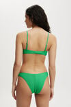 High Apex Bikini Top, PALM LEAF CRINKLE - alternate image 3