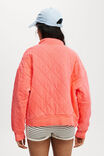 Active Quilted Zip Through, WASHED VIBRANT ORANGE - alternate image 3