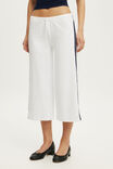 Sculpt Fleece Culotte, WHITE - example image 2