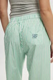 GREEN/NAVY/WHITE STRIPE