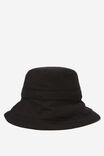 Beachy Bucket Hat, WASHED BLACK - alternate image 1