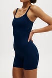 Seamless Rib Onesie, DARK WATER - alternate image 2