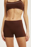 Ultra Soft Noughties Shortie Short, CHESTNUT - example image 2