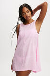 The Essential Beach Mini Dress, WASHED PALE PINK - alternate image 4