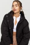 The Recycled Mid Length Mother Puffer 2.0, BLACK - alternate image 4