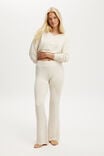 Super Soft Relaxed Flare Pant, BUTTERSCOTCH MARLE - alternate image 1