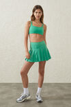 Ultra Soft Pleat Skirt, GREEN DREAM - alternate image 1