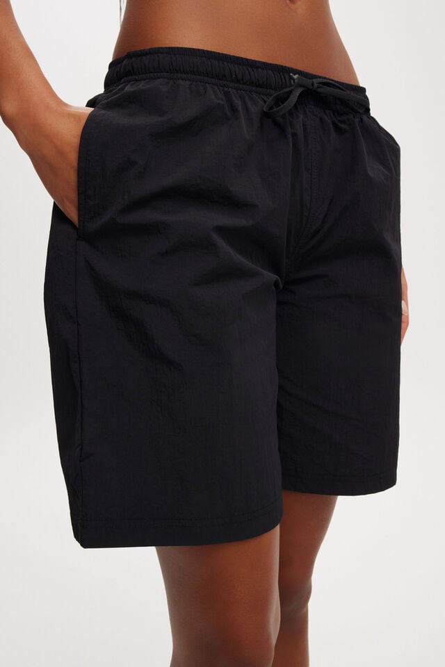 Beach Board Short, BLACK