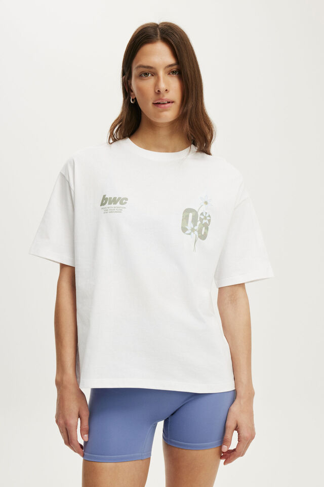 Camiseta - Active Graphic Tee, WHITE/CUTEILITY