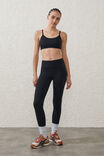 Ultra Luxe Mesh Panel 7/8 Tight- Asia Fit, BLACK - alternate image 1