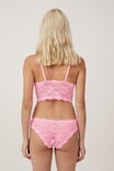Stretch Lace Cheeky Brief, PINK SORBET - alternate image 3