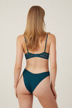 Organic Cotton Rib Cheeky Brief, ENCHANTED FOREST - alternate image 3