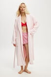 Luxe Terry Robe, TENDER TOUCH PINK - alternate image 1