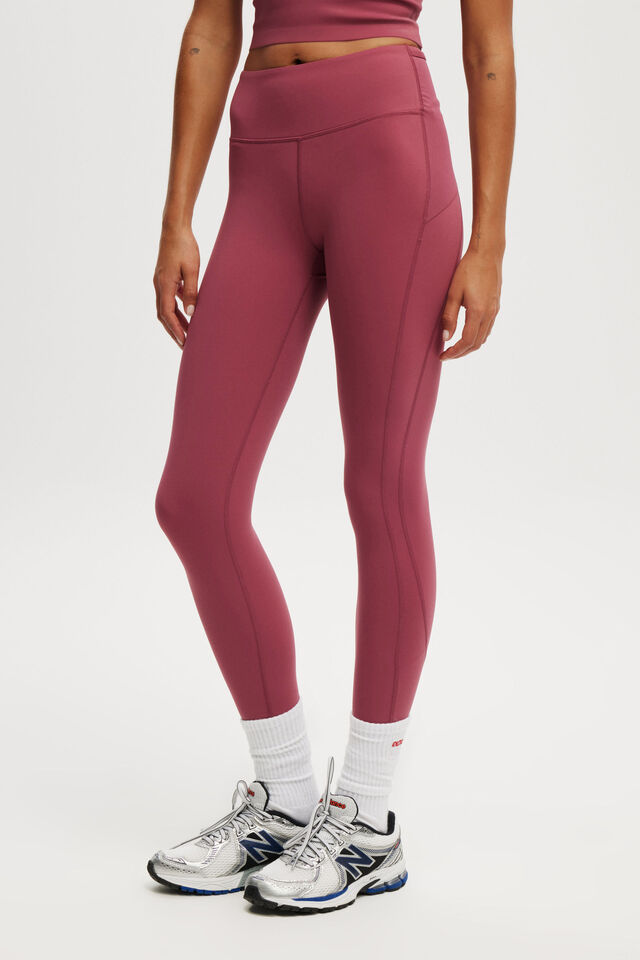 Ultra Luxe Mesh Panel 7/8 Tight, DRY ROSE