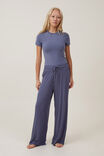 Sleep Recovery Asia Fit Wide Leg Pant, INFINITY BLUE - alternate image 1