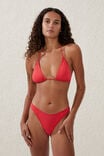Slider Triangle Bikini Top, LOBSTER RED - alternate image 1