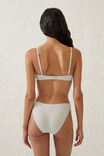 Balconette Bra Bikini Top, MISTY CLOUD METALLIC - alternate image 3