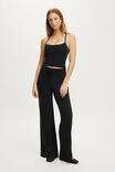 Ultra Soft Contrast T-Bar Tank, BLACK/GRAPHITE - example image 4