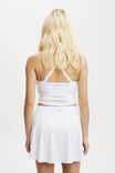 Active Full Circle Skirt, WHITE - alternate image 3