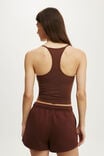 Plush Classic Mini Short, CHESTNUT - example image 3