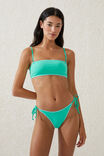 Bandeau Bikini Top, FRESH GREEN/BLANKET STITCH - alternate image 5