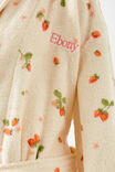 Luxe Terry Robe Personalised, SOPHIE STRAWBERRY - alternate image 2