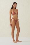 Slider Triangle Bikini Top, ROSE DUST SHIMMER - alternate image 4
