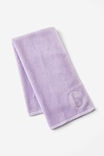 Plush Cotton Sweat Towel, PURPLE ROSE - alternate image 1