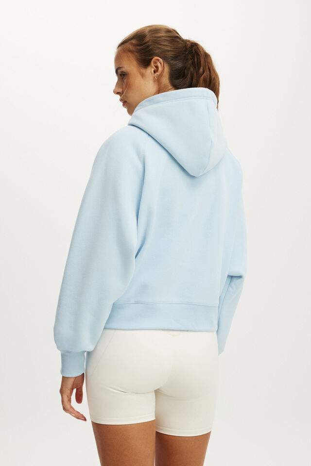 Plush Premium Graphic Raglan Hoodie, BLUE VISION/SPORT CLUB