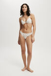 Layla Lace G String Brief, FRENCH VANILLA - alternate image 1