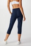 Cropped Gym Track Pants, MIDNIGHT MARLE - alternate image 4